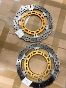 Yamaha xjr 1300 3x tarcze hamulcowe ebc