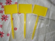 Tabliczki do opisu roślin -  20 sztuk, 16 cm Ż