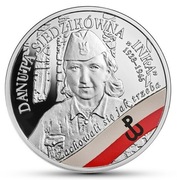 Moneta 10zł Danuta Siedzikówna "Inka" 2017 + folder UNC