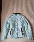 Turkusowa zimowa kurtka Jack Wolfskin