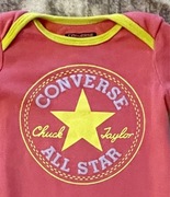 Śpioch śpioszek rumpers Converse 3-6 m piżama pink