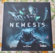 Nemesis gra z dodatkami m.in. Medyk, akrylowe żetony.