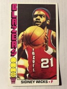 1976-77 TOPPS #31 TRAIL BLAZERS Sidney Wicks