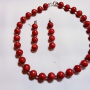 Naszyjnik i kolczyki z korala