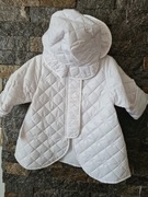 Płaszczyk z kapeluszem pikowany rozm 74