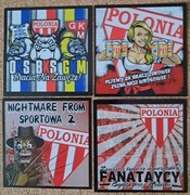 Vlepki  POLONIA Bydgoszcz, LECH, ARKA , Cracovia, KSZO, Gryf Wej, # 08