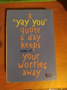 Karty z pozytywnymi napisami 