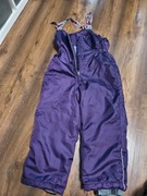 Huppa super spodnie zimowe narty sanki 116 fioletowe