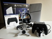 PlayStation 5 Slim Digital (CFI-2016) + dwa pady | MEGA ZESTAW + GWARANCJA