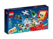 LEGO 40222 – Świąteczne budowanie (24 modele w 1)