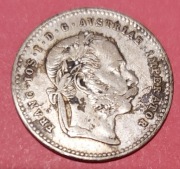 Moneta N193- AUSTRIA 20 KRAJCARÓW/KREUCER 1870