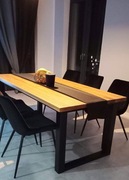 Stół dębowy, stół loft, stół industrial 200 x 90cm