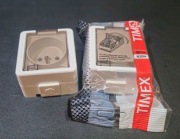 TIMEX Gniazdko pojedyncze z/u IP44 z klapką szare GNt-16J