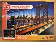 Puzzle Playtive 1000 el. Brooklyn Bridge Glow