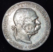 Austro-Węgry 5 koron 1900 r. 