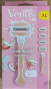 Gillette Venus Comfortglide Spa Breeze Maszynka do golenia damska, 4 wkłady