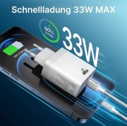 Ładowarka USB 4 Porty ,Zasilacz 33w szybkie ładowanie iPhone oraz Samsung