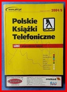 KSIĄŻKA TELEFONICZNA - ŁÓDŹ I WOJEWÓDZTWO ŁÓDZKIE - 2004/5