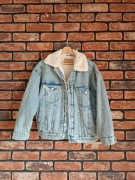 Kurtka jeansowa H&M z futerkiem