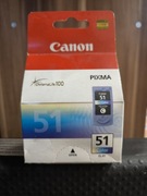 Nowy oryginalny tusz canon CL - 51 color 