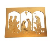 Scrapki Papierowe - Boże Narodzenie Ramka Panel Szopka.