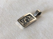 Stary srebrny wisiorek art.jewellery