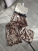 Spodnie glamour zara 36S z paskiem nowe