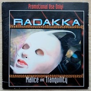 Radakka - Malice And Tranquility CD Promo