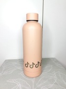 Różowy termos ze stali nierdzewnej 500ml tiktok butelka bidon