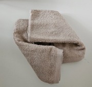 Zestaw 2 ręczników bambusowych w kolorze beżowym