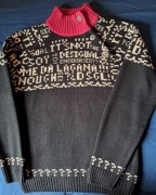 Sweter męski(czarny)- Desigual r. L