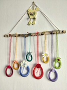 Wielkanoc wisząca dekoracja na kiju prezent