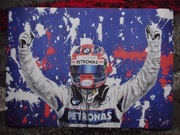 Plakat Robert Kubica BMW Sauber 42x59,4