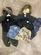 Kurtki chłopak rozmiar 80 i 86 Zara H&M