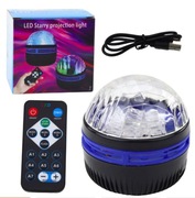 Projektor Gwiazd Led Lampka Nocna Efekty Świetlne Pilot LICYTACJA OD 1 ZŁ!!