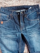 Młodzieżowe spodnie jeansy pomp de lux rozmiar 134