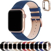 Pasek kompatybilny z Apple Watch niebieski
