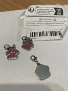 Zawieszka łapka do obroży dla kota, psa.