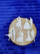 Tekturka bermata beermat mix pary 10 szt 