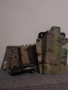 Zestaw Kabura Kydexowa Multicam G17/19 + Latarka X300 + Panel QLS ASG