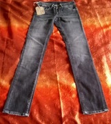 Teddy Smith pink leg comf u size 24 W24 fit pipper leg vintage spodnie