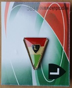 LEGIA WARSZAWA oficjalna odznaka proporczyk / Radomiak Zagłębie Sosnowiec 