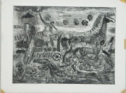 Konrad Srzednicki, Powrót z majówki, akwaforta, 1962