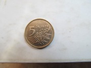 5gr 1990r moneta obiegowa, stan 1-