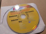unikat dla kolekcjonerów stara płyta pc shareware z 2000 roku
