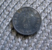 Niemcy 10 Reichspfennig 1940r - F