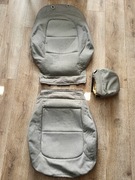 Tapicerka przedniego fotela 8K081106 Audi A4 B8  A6 C6 Lichtgrau