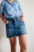 Levis Levi's jeansowa spódnica mini, denim, jak nowa r. 30 / 40 L
