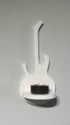 ŚWIECZNIK GITARA - BIAŁY