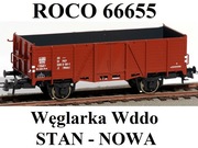 GLEDZIU KOLEJKA WAGON WĘGLARKA PKP Wddo ROCO 66655 - PASUJE DO PIKO. NOWA.